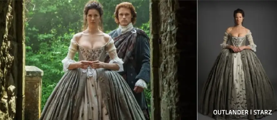 Outlander Season 1 Wedding Dress