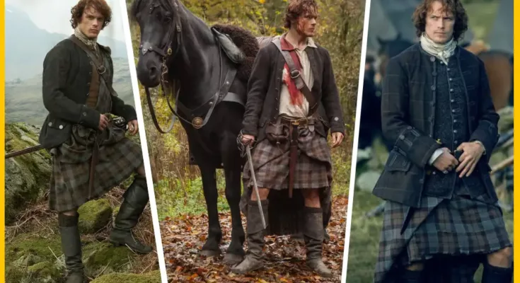 Sam Heughan as Jamie Fraser